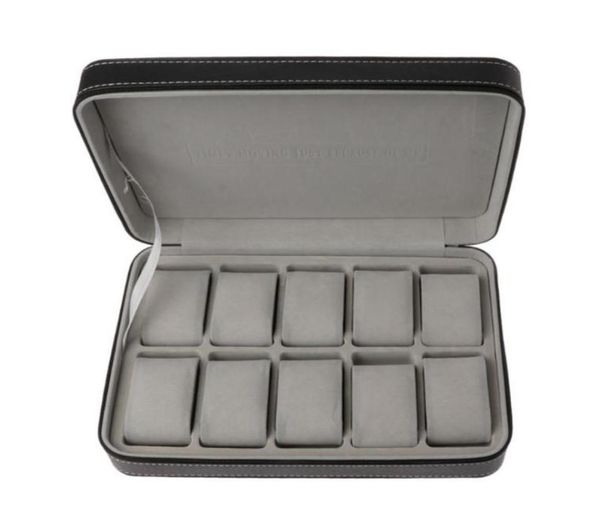 watch boxes 10 slots watch zipper travel box leather display case organizer jewelry storage31059713158, Black;blue
watch boxes 10 slots watch zipper travel box leather display case organizer jewelry storage31059713158, Black;blue