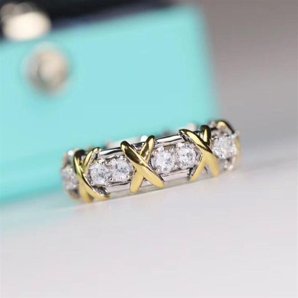 classic x cross couple ring with side stones s925 sterling silver moissanite ladies ring luxury t jewelry valentines day gift2791
classic x cross couple ring with side stones s925 sterling silver moissanite ladies ring luxury t jewelry valentines day gift2791