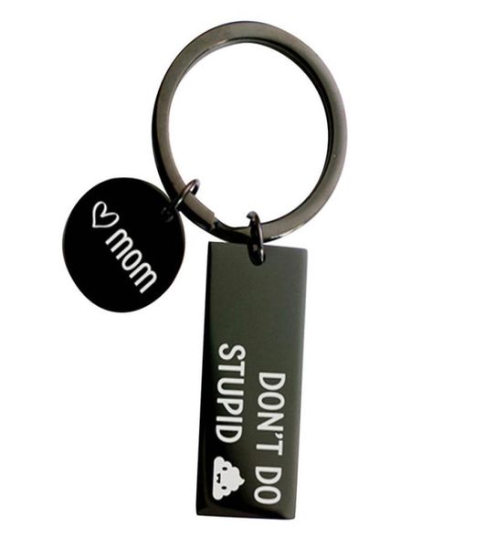 stainless steel key rings don039t do stupid shit from mom black keychain love pendant jewelry gift7548551, Slivery;golden
stainless steel key rings don039t do stupid shit from mom black keychain love pendant jewelry gift7548551, Slivery;golden