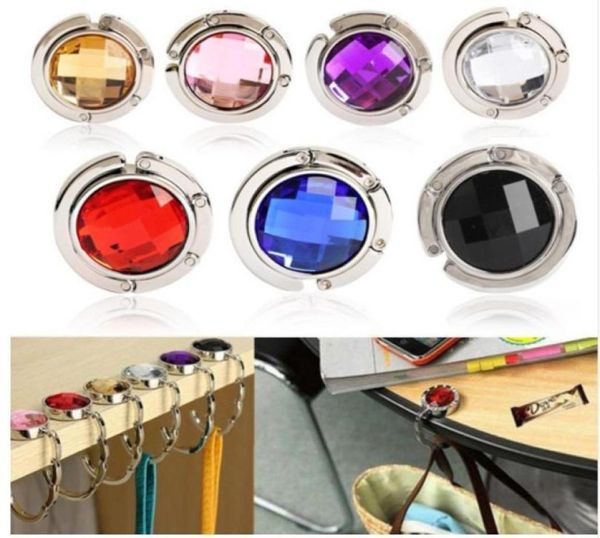 10 pcs creative bag pendant portable round crystal diamond alloy foldable hook69246892355925, Black
10 pcs creative bag pendant portable round crystal diamond alloy foldable hook69246892355925, Black