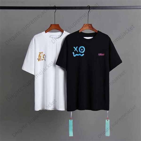 new men's round neck t-shirt high street summer short-sleeved fashion casual cotton, White;black
new men's round neck t-shirt high street summer short-sleeved fashion casual cotton, White;black