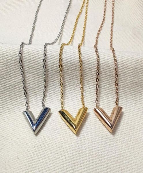 stainless steel gold necklace v letter pendant necklaces women classic designer necklaces love jewelry 3 colors9273250, Silver
stainless steel gold necklace v letter pendant necklaces women classic designer necklaces love jewelry 3 colors9273250, Silver