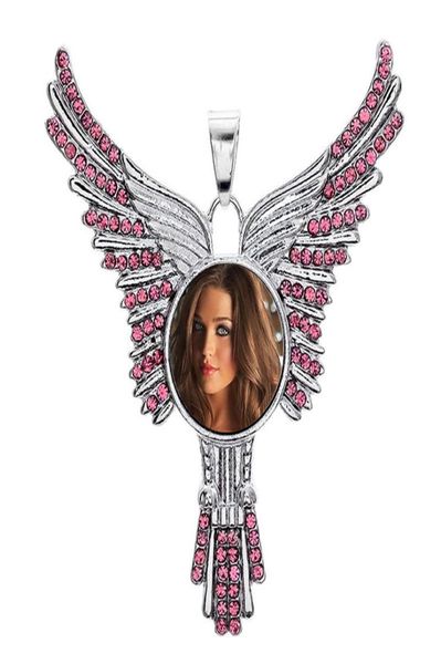 dye sublimation button necklace pendant for women wing necklaces pendants with zircon for transfer printing blank gifts3968155, Silver
dye sublimation button necklace pendant for women wing necklaces pendants with zircon for transfer printing blank gifts3968155, Silver