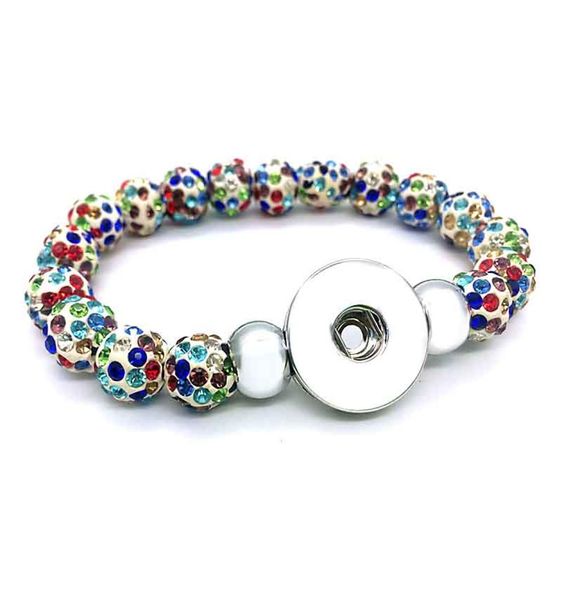 luwellever 029 interchangeable beaded strands candy colors expandable stretch glass bracelet 18mm snap button jewelry5337112, Black
luwellever 029 interchangeable beaded strands candy colors expandable stretch glass bracelet 18mm snap button jewelry5337112, Black