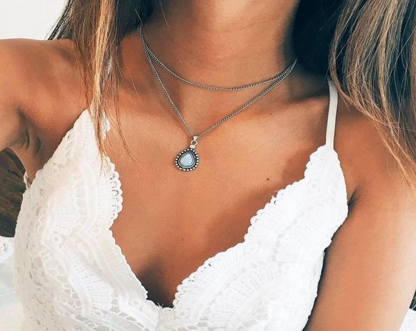 direct selling of water drop stone necklaces in european and american fashion3858615, Silver
direct selling of water drop stone necklaces in european and american fashion3858615, Silver