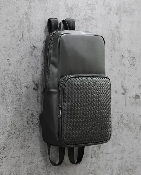 factory whole men brand shoulder bag outdoor simple casual leather backpacks college wind woven fashion backpack street trend 6091750
factory whole men brand shoulder bag outdoor simple casual leather backpacks college wind woven fashion backpack street trend 6091750