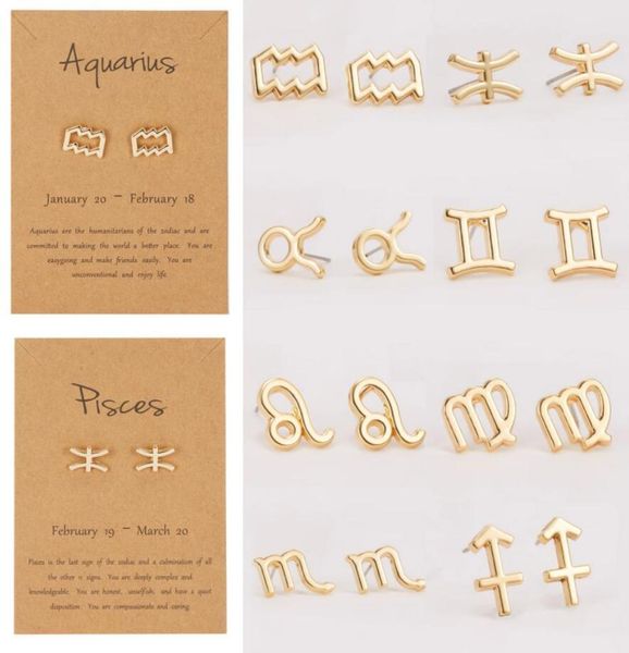 12 constellation symbol stud earrings zodiac sign stainless steel jewelry gift for women astrology scorpio leo aries earrings9850011, Golden;silver
12 constellation symbol stud earrings zodiac sign stainless steel jewelry gift for women astrology scorpio leo aries earrings9850011, Golden;silver