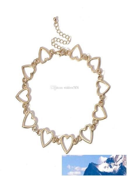 hollow heart choker necklace silver gold heart shape necklace chain women fashion jewelry9470593, Golden;silver
hollow heart choker necklace silver gold heart shape necklace chain women fashion jewelry9470593, Golden;silver