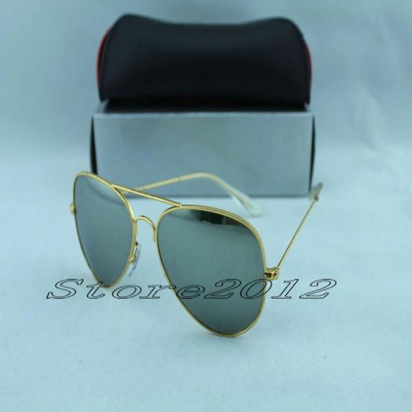 sell men women sunglasses 100 glass lens sun glasses metal frame pilot vintage two size mirror protect with case8395519, White;black
sell men women sunglasses 100 glass lens sun glasses metal frame pilot vintage two size mirror protect with case8395519, White;black