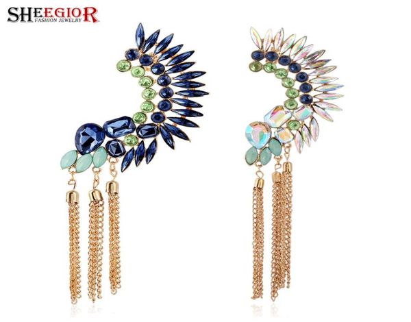 sheegior punk ear cuff angel wing gold color clips with dangle tasse clip on earrings brinco cuff earring jewelry for women gift5206433, Silver
sheegior punk ear cuff angel wing gold color clips with dangle tasse clip on earrings brinco cuff earring jewelry for women gift5206433, Silver
