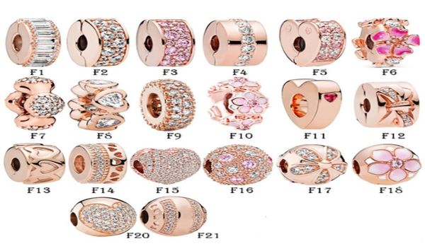 new 925 sterling silver fit charms bracelets rose gold flower daisy crown love heart pave clip charms for european women wedding original fa, Golden;silver
new 925 sterling silver fit charms bracelets rose gold flower daisy crown love heart pave clip charms for european women wedding original fa, Golden;silver