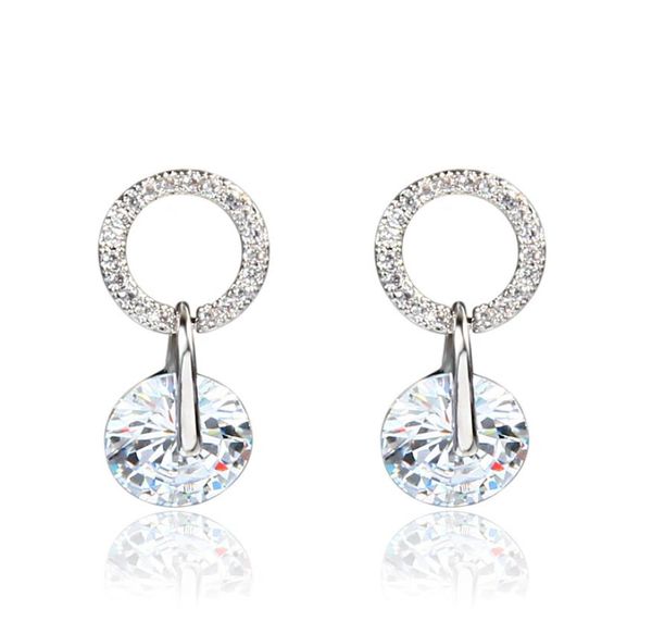 women temperament shiny big zircon earrings silver round pendant 925 needles wedding jewelry earrings whole ladies noble wild 6935715, Golden;silver
women temperament shiny big zircon earrings silver round pendant 925 needles wedding jewelry earrings whole ladies noble wild 6935715, Golden;silver