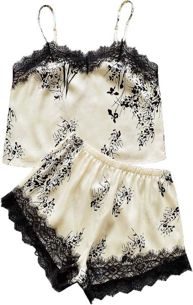 pyjamas soly hux women's nightwear set flower print lace strap and shorts v-neck ruffled nightwear pjamaslf230908, Red;black
pyjamas soly hux women's nightwear set flower print lace strap and shorts v-neck ruffled nightwear pjamaslf230908, Red;black
