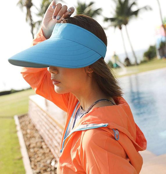 2021 luxury designer visors ohsunny summer wide rim sunspot caps outdoor sports bikes beach foldable sunburn cream hats for women 2705229, Blue;gray
2021 luxury designer visors ohsunny summer wide rim sunspot caps outdoor sports bikes beach foldable sunburn cream hats for women 2705229, Blue;gray