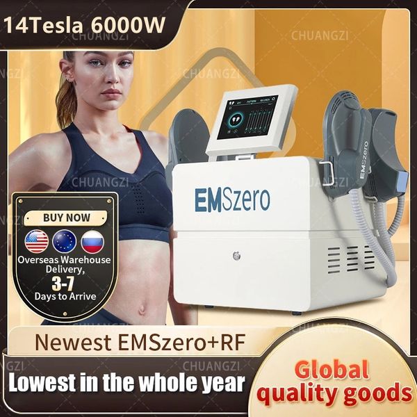 

DLS-EMSLIM 14 Tesla 6000W Neo Slimming Machine Emszero Hi-emt Body Sculpt EMS Pelvic Floor Muscle Stimulate Equipment Salon