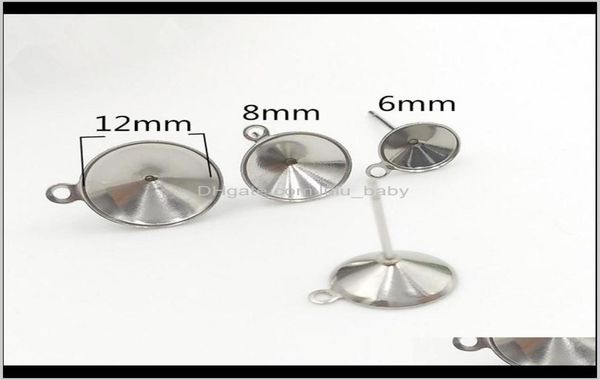 100pcslot stainless steel stud findings with circle bezel rivoli stones cabochons bases post diy crafts lx2t9 jewelry rydxx4813807, Slivery;crystal
100pcslot stainless steel stud findings with circle bezel rivoli stones cabochons bases post diy crafts lx2t9 jewelry rydxx4813807, Slivery;crystal