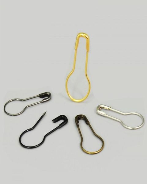 1000 pcs steel metal pear shaped safety pin 22mm long 5 color for option 2435455, Silver
1000 pcs steel metal pear shaped safety pin 22mm long 5 color for option 2435455, Silver