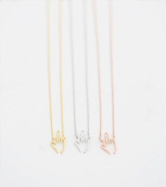 fashionable finger pendant necklace uncivilized gestures necklaces cool style necklaces4350221, Silver
fashionable finger pendant necklace uncivilized gestures necklaces cool style necklaces4350221, Silver
