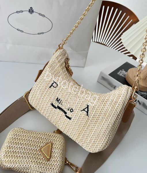 designer bags woman straw bags nylon shoulder bags hobos handbags underarm bag chain purses designer crossbody baguettes lady totes 22*18*6.
designer bags woman straw bags nylon shoulder bags hobos handbags underarm bag chain purses designer crossbody baguettes lady totes 22*18*6.