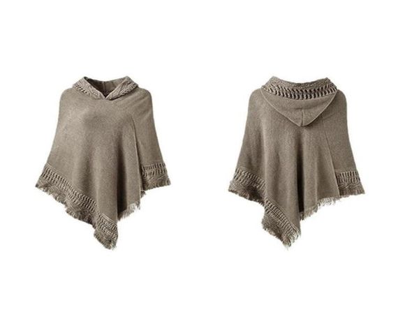 scarves women winter knit hooded poncho cape crochet fringed tassel shawl wrap sweater7201618, Blue;gray
scarves women winter knit hooded poncho cape crochet fringed tassel shawl wrap sweater7201618, Blue;gray