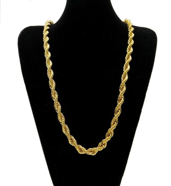 10mm thick 76cm long rope ed chain 24k gold plated hip hop heavy necklace for mens256w9400011, Silver
10mm thick 76cm long rope ed chain 24k gold plated hip hop heavy necklace for mens256w9400011, Silver