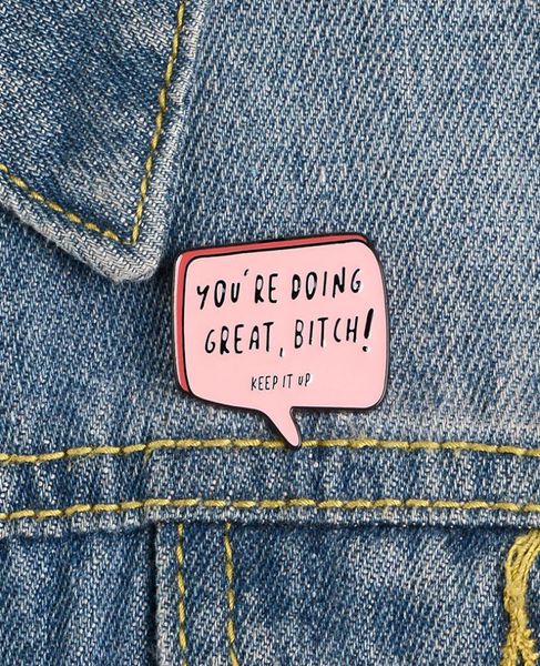 you are doing great cute funny enamel brooches pins for women christmas demin shirt decor brooch pin metal kawaii badge fashion je4737500, Gray
you are doing great cute funny enamel brooches pins for women christmas demin shirt decor brooch pin metal kawaii badge fashion je4737500, Gray