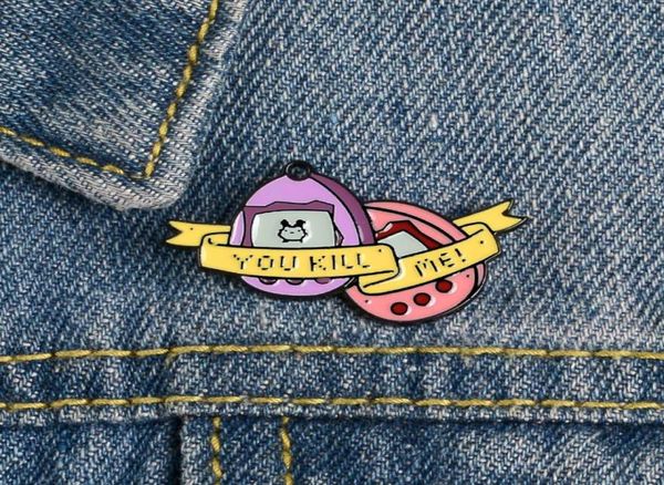 you kill me cute small funny enamel brooches pins for women girl men christmas gift demin shirt decor brooch pin metal kawaii badg5170341, Gray
you kill me cute small funny enamel brooches pins for women girl men christmas gift demin shirt decor brooch pin metal kawaii badg5170341, Gray