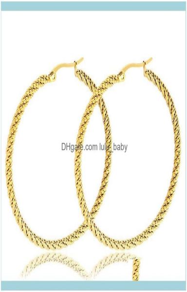 jewelrymxgxfam titanium steel rope circle hoop earrings jewelry for women fashion 3 size choices 4 gold color hie drop delivery 2884108, Golden;silver
jewelrymxgxfam titanium steel rope circle hoop earrings jewelry for women fashion 3 size choices 4 gold color hie drop delivery 2884108, Golden;silver