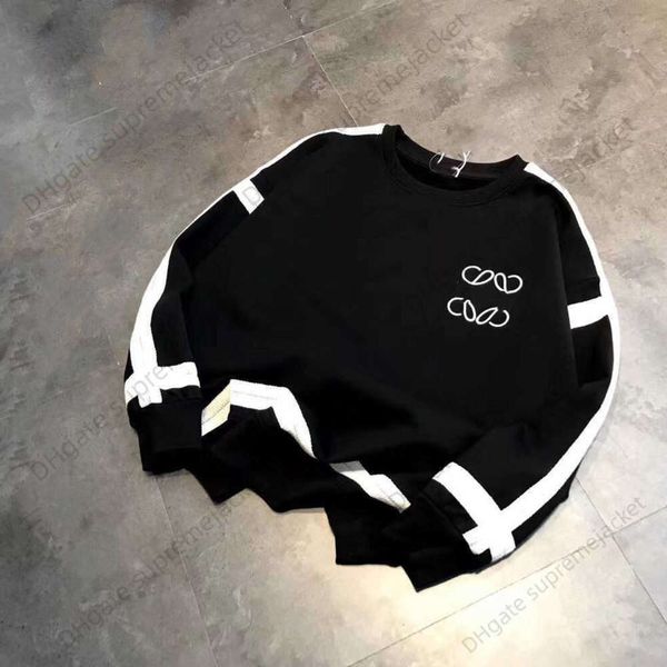 designer sweatshirt correct edition ribbon couple non plush simple fashion ins round neck sweater, Black
designer sweatshirt correct edition ribbon couple non plush simple fashion ins round neck sweater, Black
