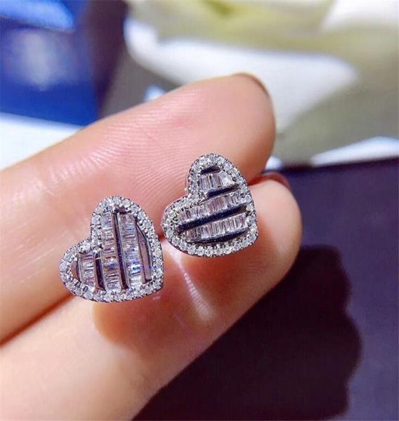 sparkling luxury jewelry 925 sterling silver princess cut white z cz diamond heart earring women wedding stud ear1147983, Golden;silver
sparkling luxury jewelry 925 sterling silver princess cut white z cz diamond heart earring women wedding stud ear1147983, Golden;silver