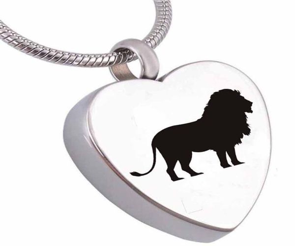 custom lion cremation urn jewelry heart memorial ash keepsake necklace5889478, Silver
custom lion cremation urn jewelry heart memorial ash keepsake necklace5889478, Silver