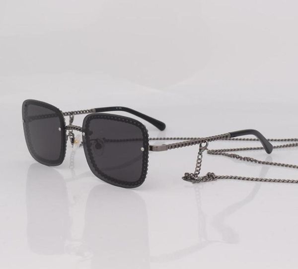 sunglasses metal chain frame square with removable single hanging9640427, White;black
sunglasses metal chain frame square with removable single hanging9640427, White;black