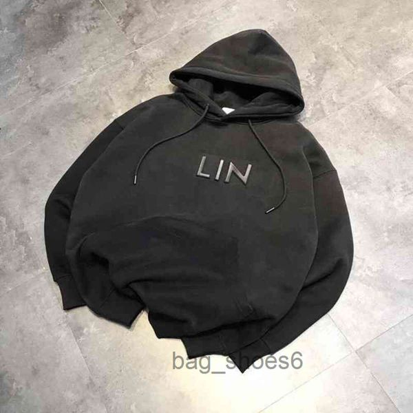 autumn and winter new designer men's women hoodies sweatshirts couple simple steel printed letters casual loose hooded, Black
autumn and winter new designer men's women hoodies sweatshirts couple simple steel printed letters casual loose hooded, Black