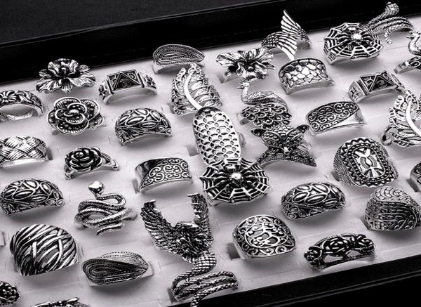 20 pieces mix women vintage ring whole antique silver plated boho gothic leaf flower statement rings men jewelry6907112
20 pieces mix women vintage ring whole antique silver plated boho gothic leaf flower statement rings men jewelry6907112