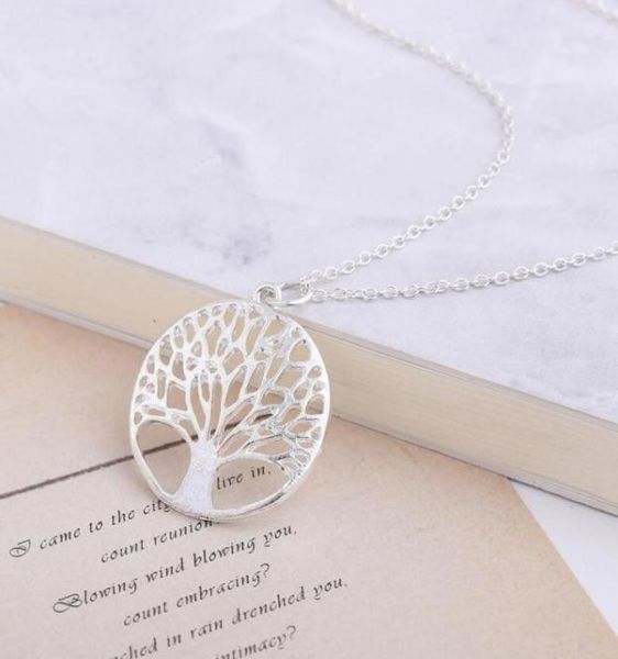 gift round holes wishing tree pendant life tree necklace wfn441 with chain mix order 20 pieces a lot4526448, Silver
gift round holes wishing tree pendant life tree necklace wfn441 with chain mix order 20 pieces a lot4526448, Silver