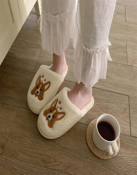 house warm cute corgi winter fur home shoes for women slippers casual plush comfortable 20120334974984967233, Black
house warm cute corgi winter fur home shoes for women slippers casual plush comfortable 20120334974984967233, Black