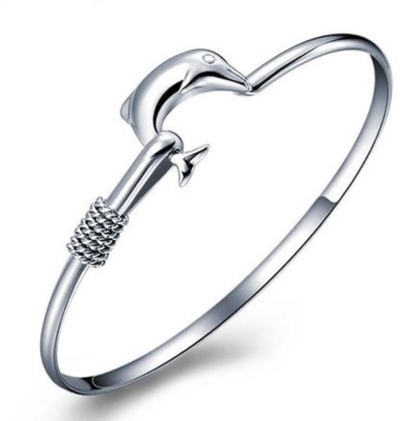 20pcslot gift factory 925 silver charm bangle fine noble mesh dolphin bracelet fashion jewelry5515119, Black
20pcslot gift factory 925 silver charm bangle fine noble mesh dolphin bracelet fashion jewelry5515119, Black