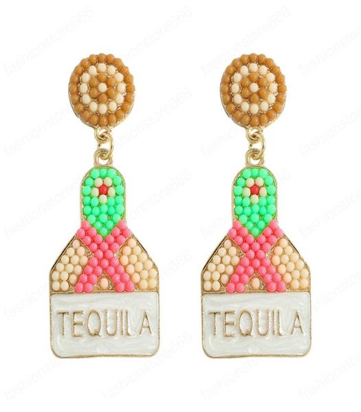 trendy colorful seed bead bottle earrings for women handmade beaded statement drop earrings charm jewelry gift9053170, Silver
trendy colorful seed bead bottle earrings for women handmade beaded statement drop earrings charm jewelry gift9053170, Silver