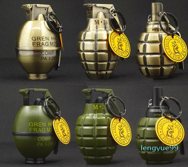 zl805 806 808 three kinds of medium size grenade key chain red fire windproof lighter cs gift4720869, Silver
zl805 806 808 three kinds of medium size grenade key chain red fire windproof lighter cs gift4720869, Silver