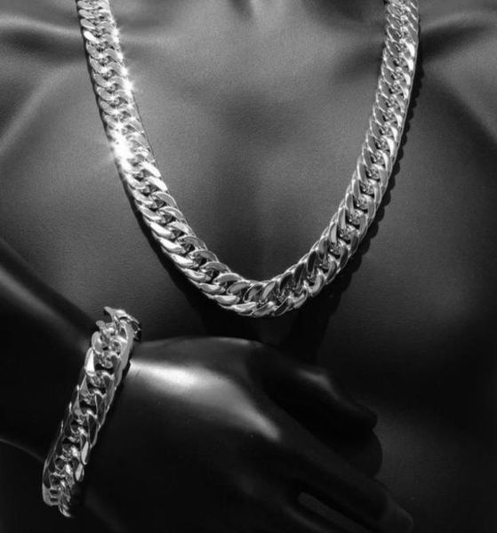 silver tone set 316l solid heavy stainless steel men necklacebracelet curb chain n264 set4948627
silver tone set 316l solid heavy stainless steel men necklacebracelet curb chain n264 set4948627