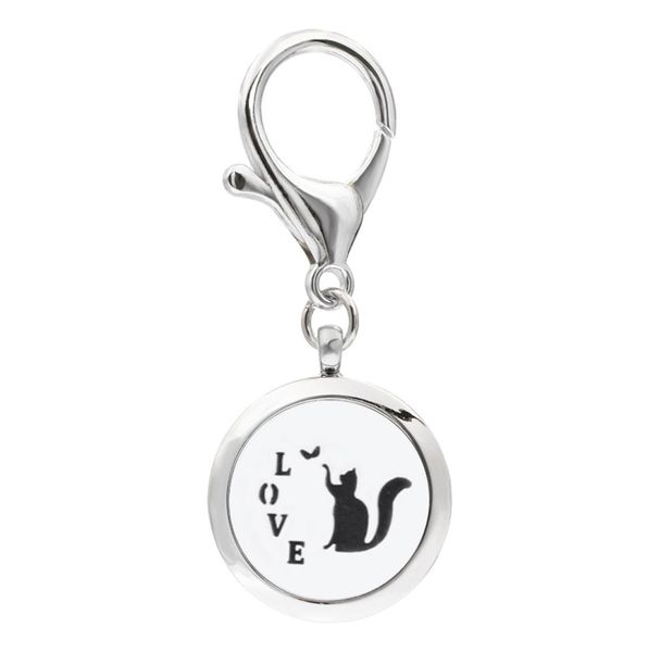 multiple options love cat keychain lobster clasp magnetic aroma essential oil diffuser locket keychain perfume locket keyrings 5pc9148031, Silver
multiple options love cat keychain lobster clasp magnetic aroma essential oil diffuser locket keychain perfume locket keyrings 5pc9148031, Silver