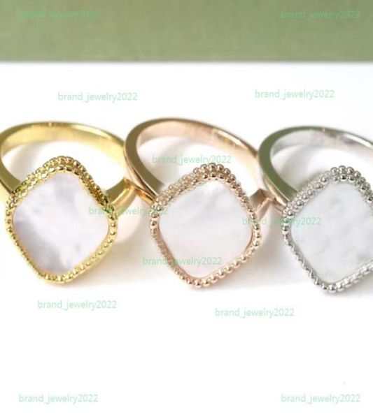 classic designer fourleaf clover ring fashion natural gemstone couple wedding rings titanium steel electroplated 18k4099872, Slivery;golden
classic designer fourleaf clover ring fashion natural gemstone couple wedding rings titanium steel electroplated 18k4099872, Slivery;golden