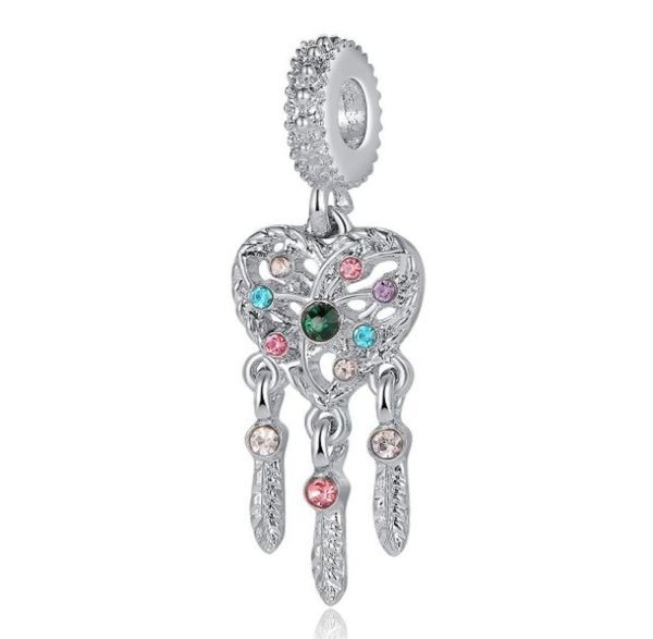 fits p bracelets 20pcs summer sparkle dream catcher crystal enamel pendant charms beads silver charms bead for women diy eur9354826, Black
fits p bracelets 20pcs summer sparkle dream catcher crystal enamel pendant charms beads silver charms bead for women diy eur9354826, Black