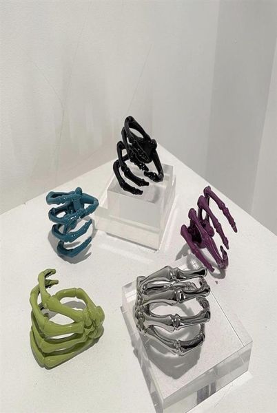 21ss raf simons death skeleton ghost claw bracelet adjustable men039s and women039s fashion accessories263l9129973, Golden;silver
21ss raf simons death skeleton ghost claw bracelet adjustable men039s and women039s fashion accessories263l9129973, Golden;silver