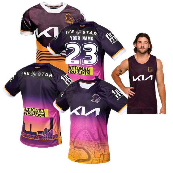 2023 brisbane broncos mens city jersey size s-m--xl-xxl-3xl-4xl-5xl, White;black