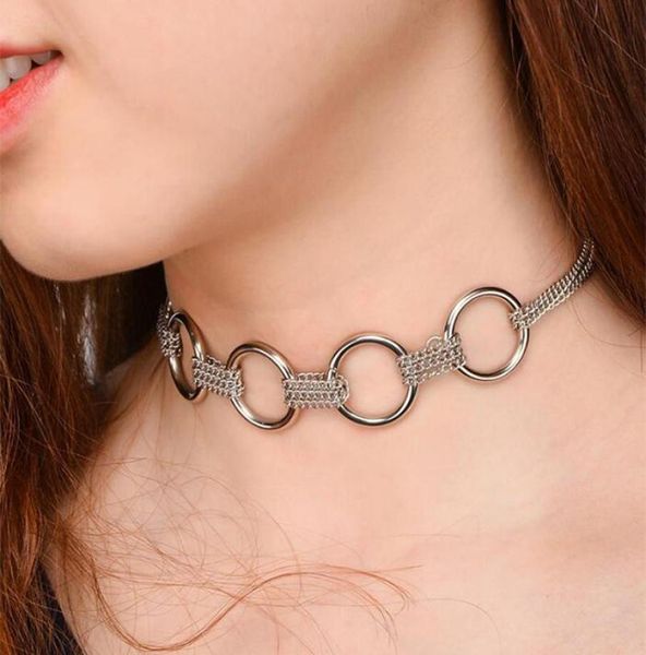 chokers 1 pcs circle chain link alloy choker collar necklace clavicle jewelry for women8643206, Golden;silver
chokers 1 pcs circle chain link alloy choker collar necklace clavicle jewelry for women8643206, Golden;silver