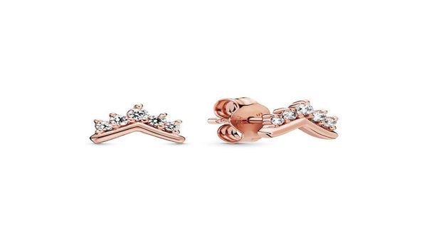 new 925 sterling silver stud earrings classic design 18k rose gold cz original box for women's earring set3865100, Golden;silver
new 925 sterling silver stud earrings classic design 18k rose gold cz original box for women's earring set3865100, Golden;silver