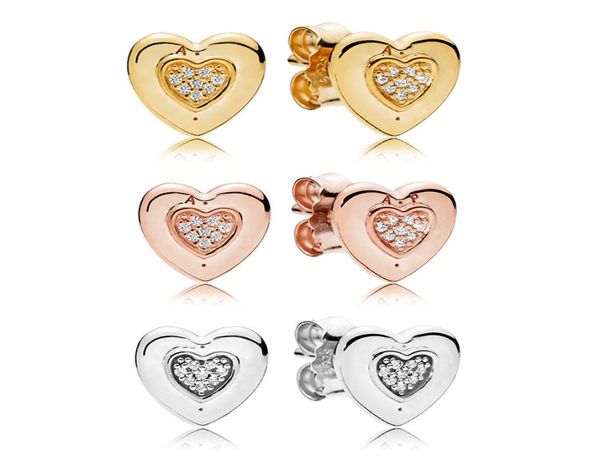 luxury designer love heart stud earrings original box for p sterling silver rose gold yellow gold plated women wedding earring sets6687231, Golden;silver
luxury designer love heart stud earrings original box for p sterling silver rose gold yellow gold plated women wedding earring sets6687231, Golden;silver