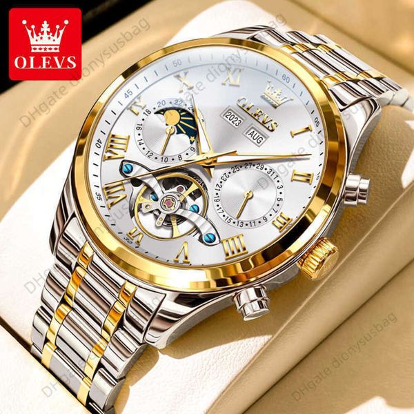 luxury designer watches new brand watch automatic mechanical hollow out multi functional men's tiktok, Slivery;black
luxury designer watches new brand watch automatic mechanical hollow out multi functional men's tiktok, Slivery;black