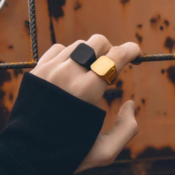 cluster rings women gothic rock punk signet ringminimalist black square statement stamp jewelrystainless steel metal chunky band3981151, Golden;silver
cluster rings women gothic rock punk signet ringminimalist black square statement stamp jewelrystainless steel metal chunky band3981151, Golden;silver